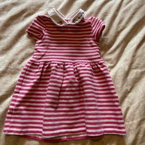 Super Cute Ralph Lauren Pink Striped Dress